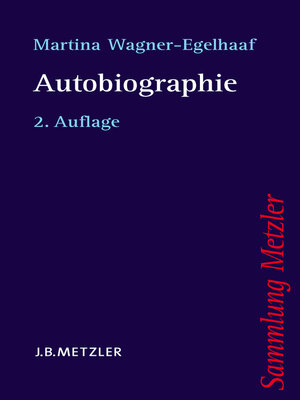 cover image of Autobiographie